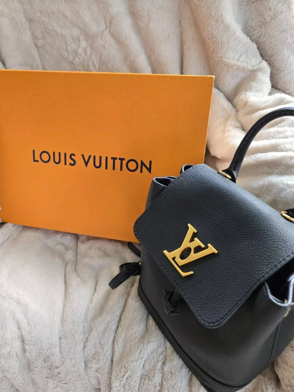Louis Vuitton Lock Me Mini Backpack